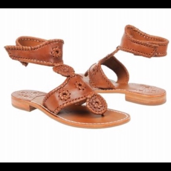Jack Rogers Shoes - Jack Rodgers pompeii ankle cuff sandals Size 8.5